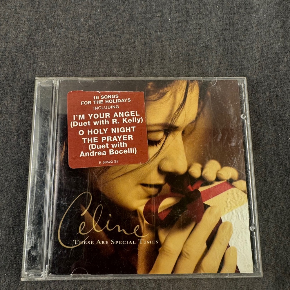 Celine Dion These Are Special Times CD 1998 Holiday Christmas Music K 69523 S2